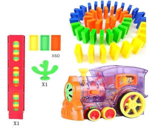 Domino Train | Automatic Domino Laying Toy for Kids