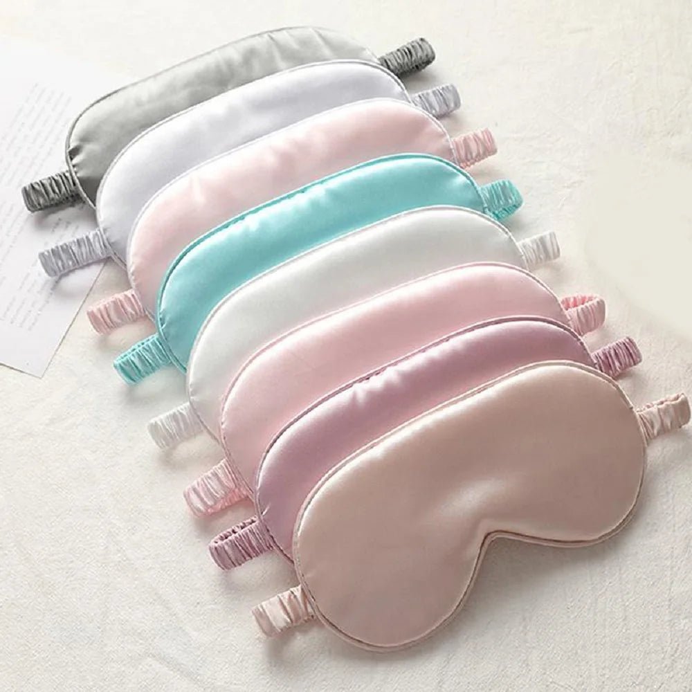QUIETSHADE – Lightweight Silk-Feel Sleep Mask for Restful Darkness