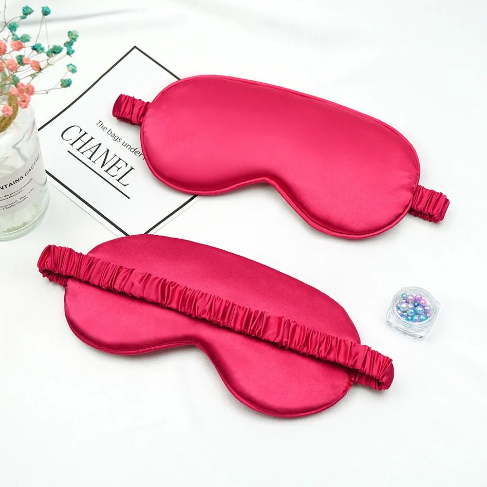 QUIETSHADE – Lightweight Silk-Feel Sleep Mask for Restful Darkness