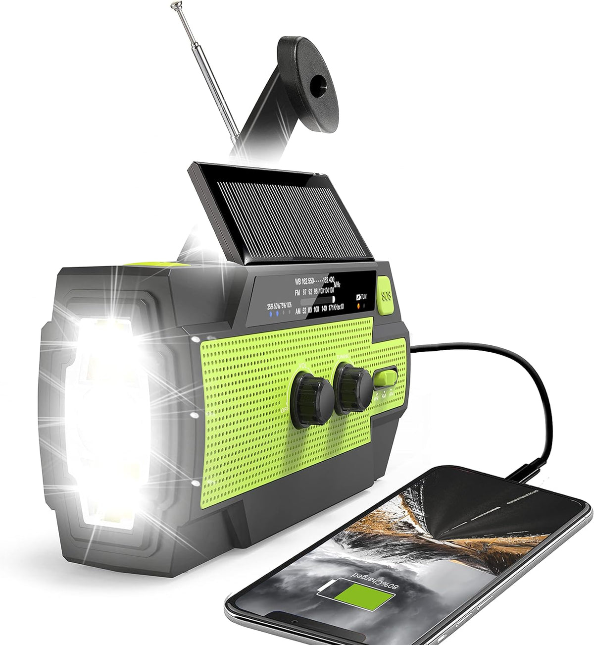 Emergency Solar Powered Radio 2.0