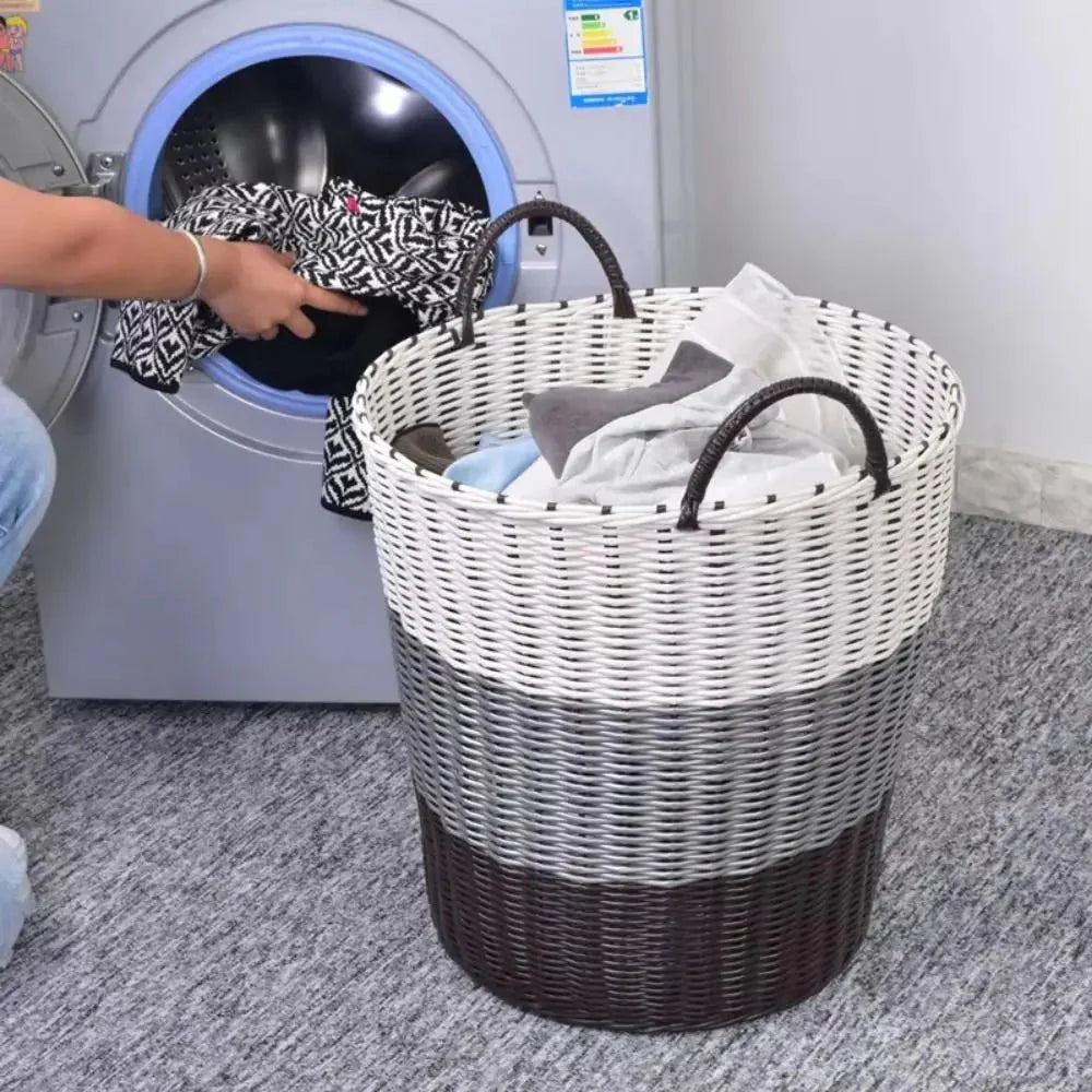 BASKELY – Foldable Rattan-Style Storage for Tidy Homes