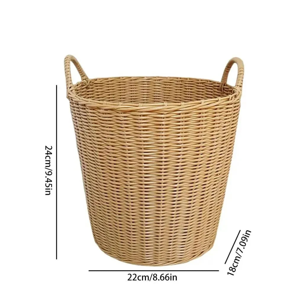 BASKELY – Foldable Rattan-Style Storage for Tidy Homes