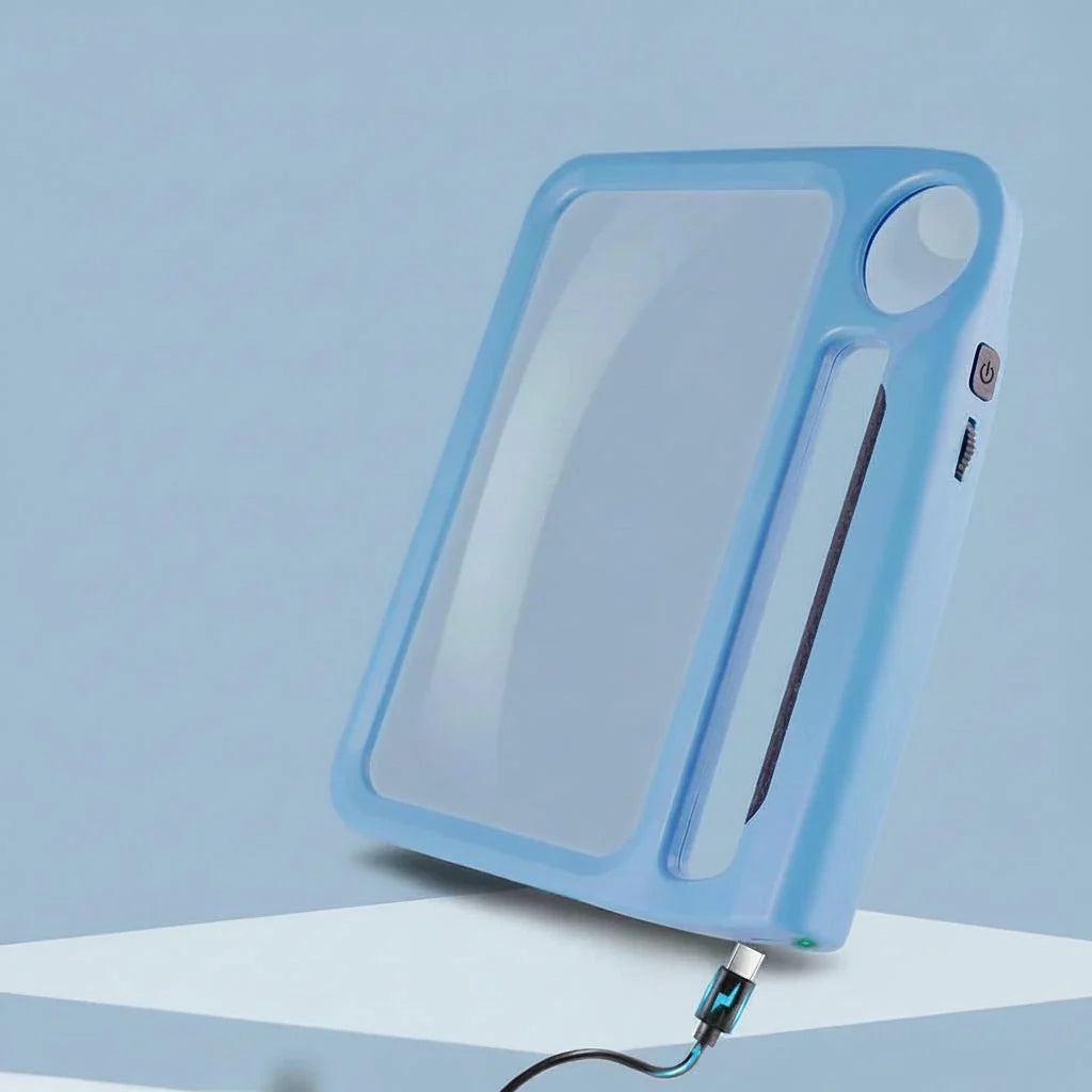 READMASTER – Rechargeable Handheld Reading Magnifier with 5X & 10X Zoom
