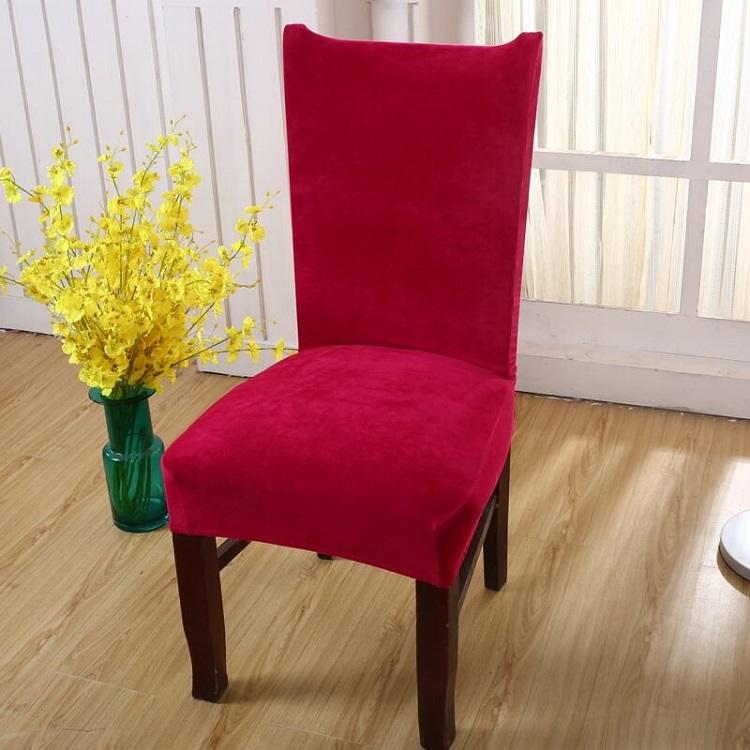 Velvet Stretchable Chair Covers