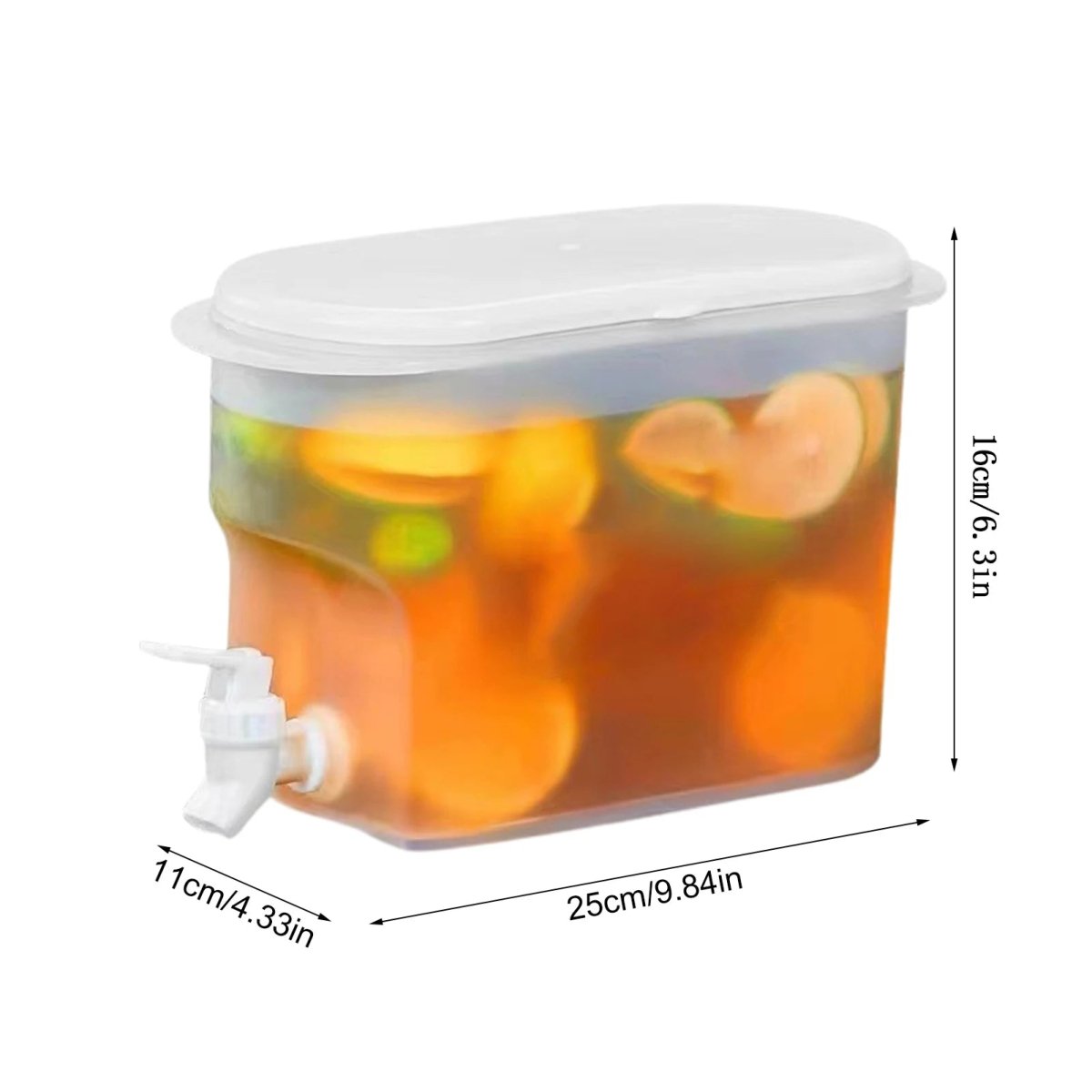 REFRESHLY – Compact Cold Beverage Dispenser with Faucet for Daily Use