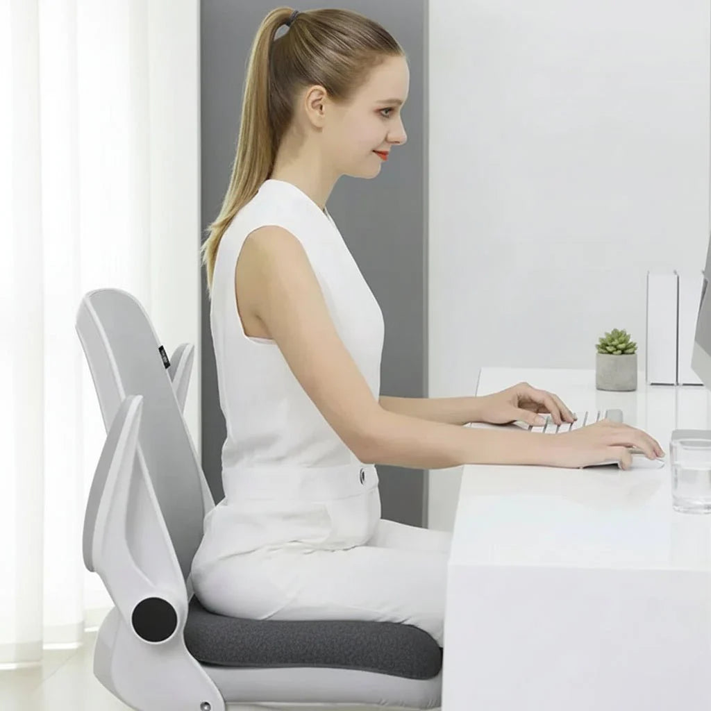 RELIEVIA – Orthopedic Seat Cushion with Bamboo Charcoal for Long Sitting Comfort