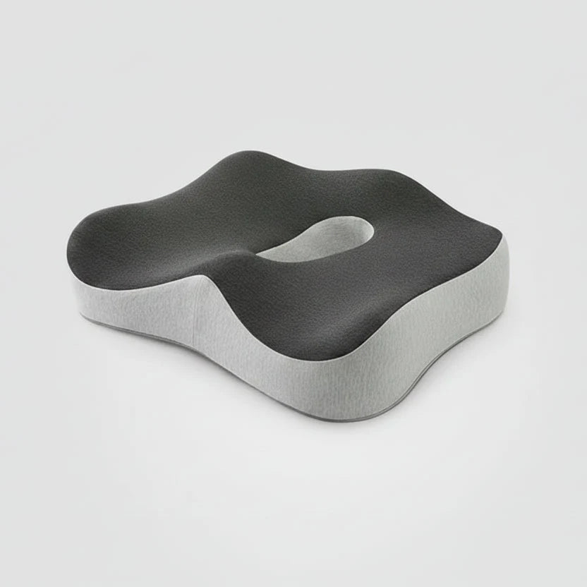 RELIEVIA – Orthopedic Seat Cushion with Bamboo Charcoal for Long Sitting Comfort