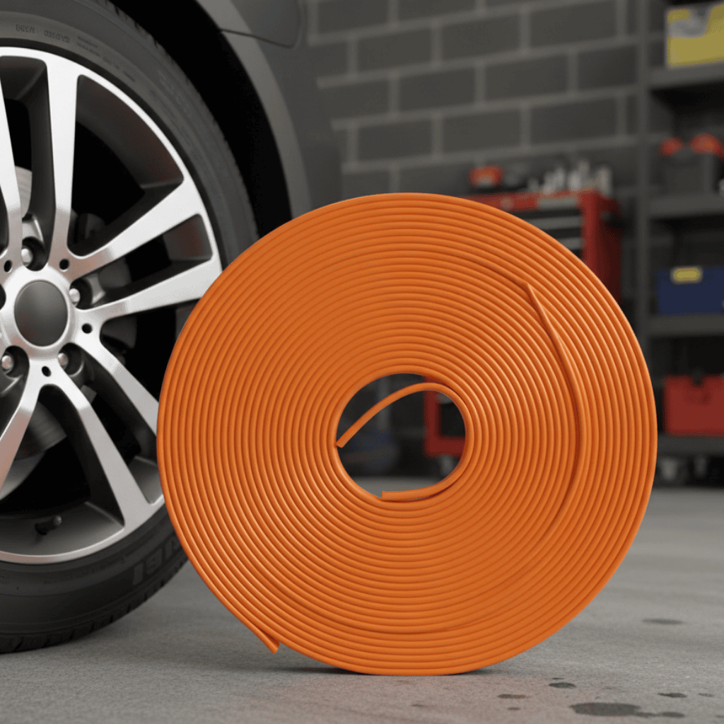 RIMPRO – Strong-Adhesion Rubber Wheel Rim Protector for Effective Curb Defense