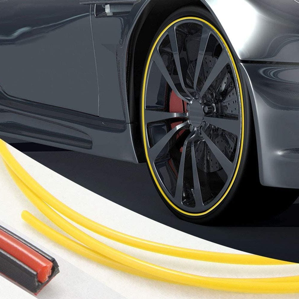 RIMPRO – Strong-Adhesion Rubber Wheel Rim Protector for Effective Curb Defense