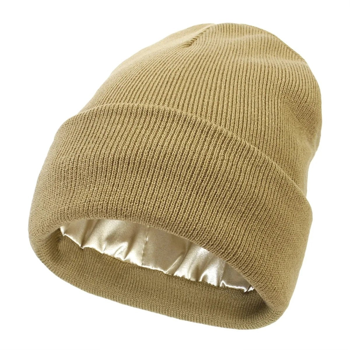 SATINY – Satin-Lined Beanie for Hair Protection & Everyday Comfort