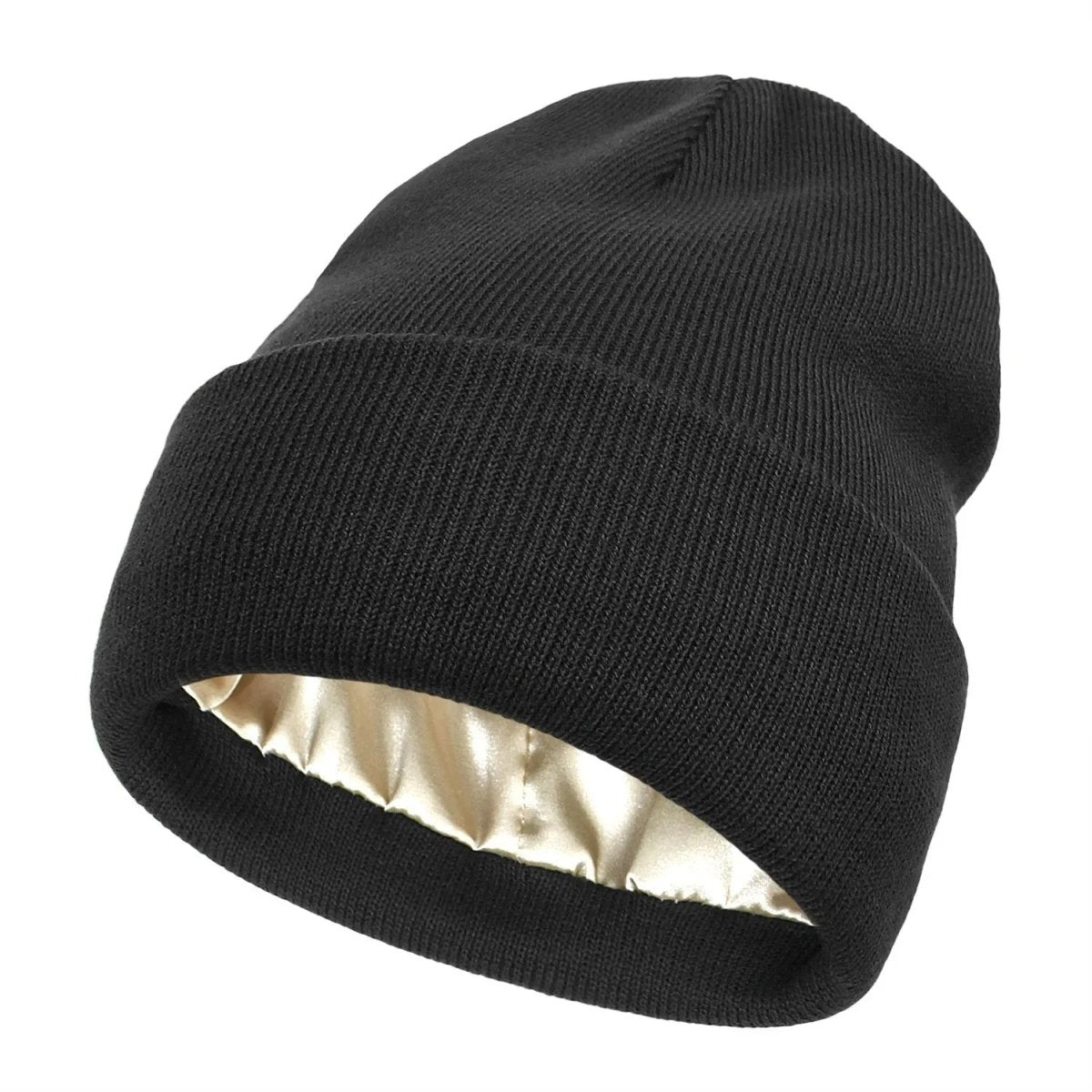 SATINY – Satin-Lined Beanie for Hair Protection & Everyday Comfort