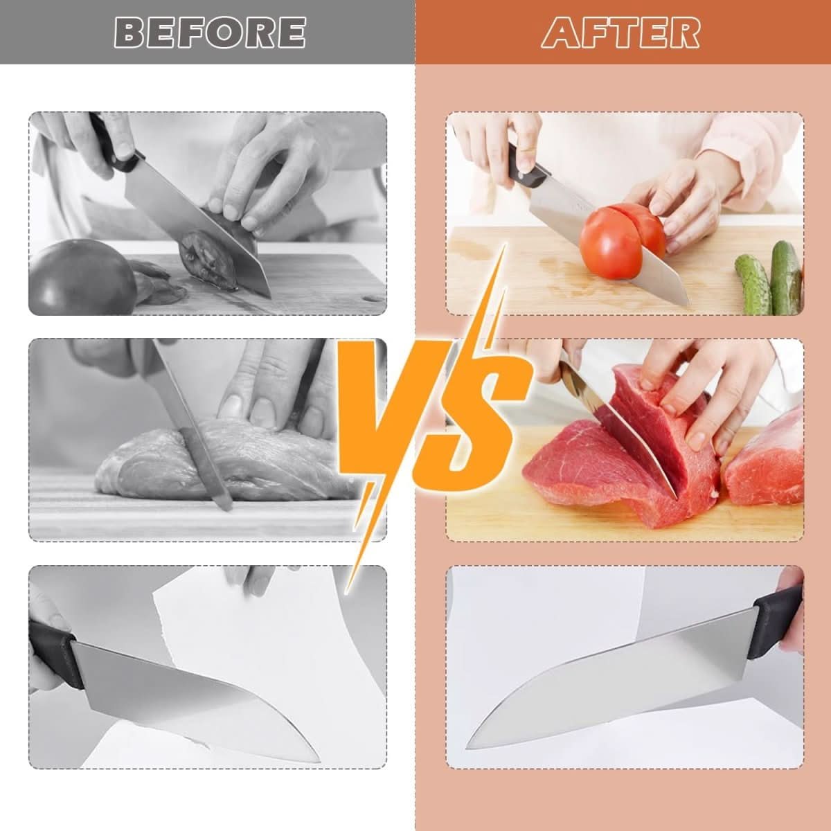 SHARPROLL – Manual Diamond Roller Knife Sharpener for Effortless Precision
