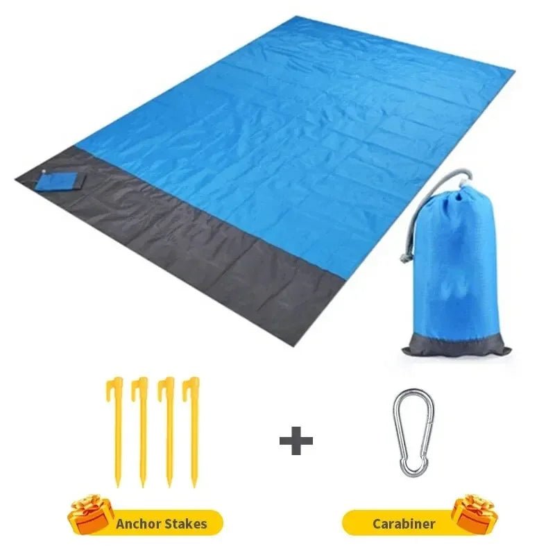SHOREMAX – Extra Large Waterproof Beach Blanket for 5–7 People Outdoor Relaxation