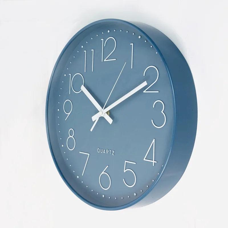 SILENTICK – 12-Inch Silent Non-Ticking Wall Clock for Modern Decor