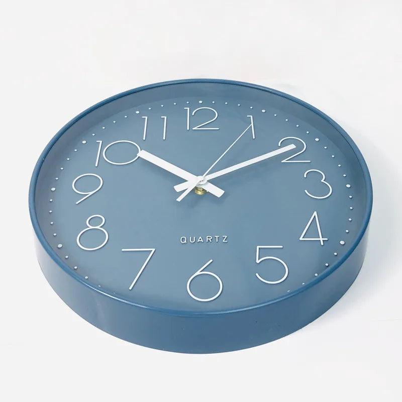 SILENTICK – 12-Inch Silent Non-Ticking Wall Clock for Modern Decor