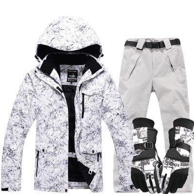New Thicken Warm Ski Suit