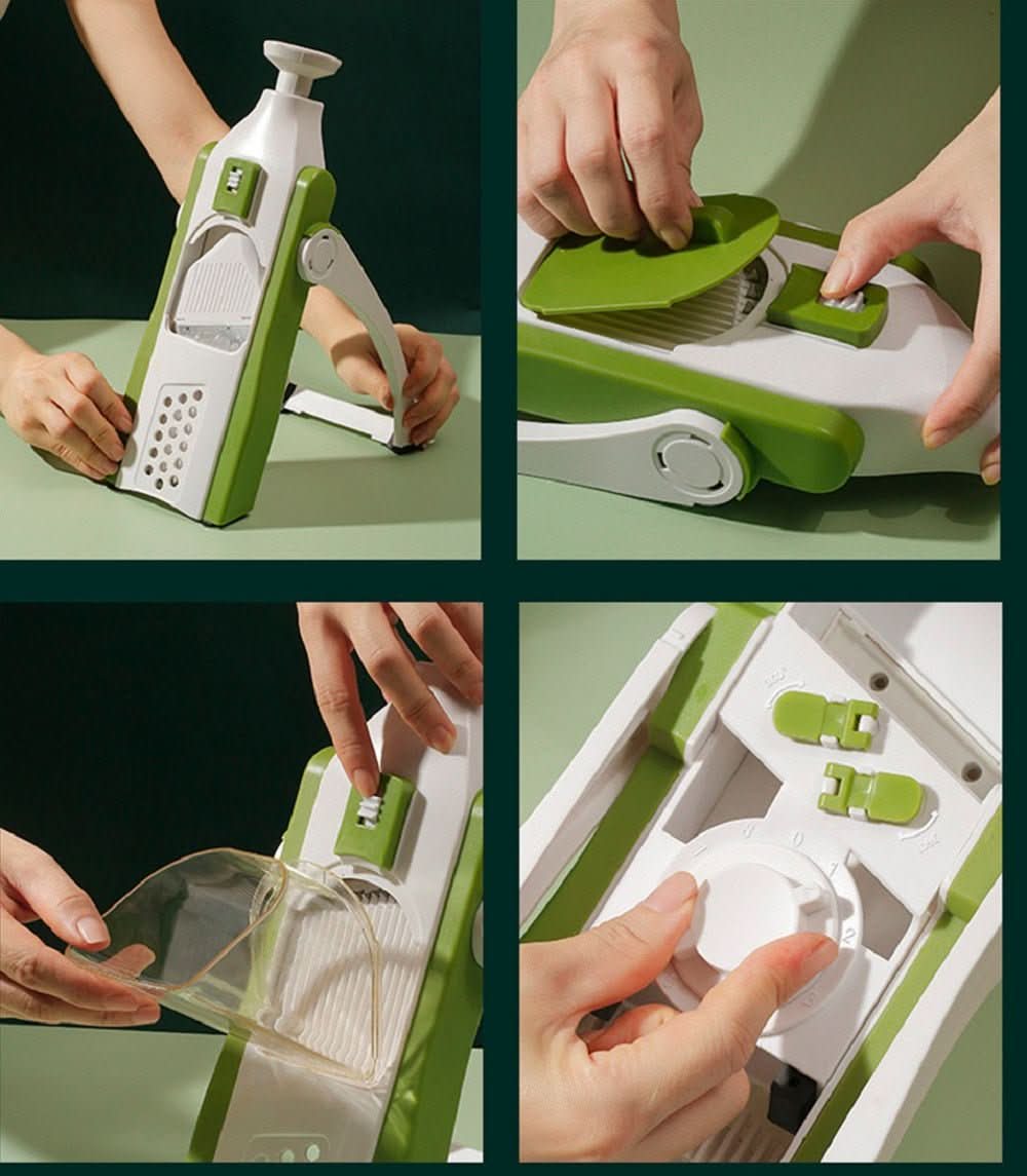 SLICEPRO – 5-in-1 vegetable slicer for effortless preparation