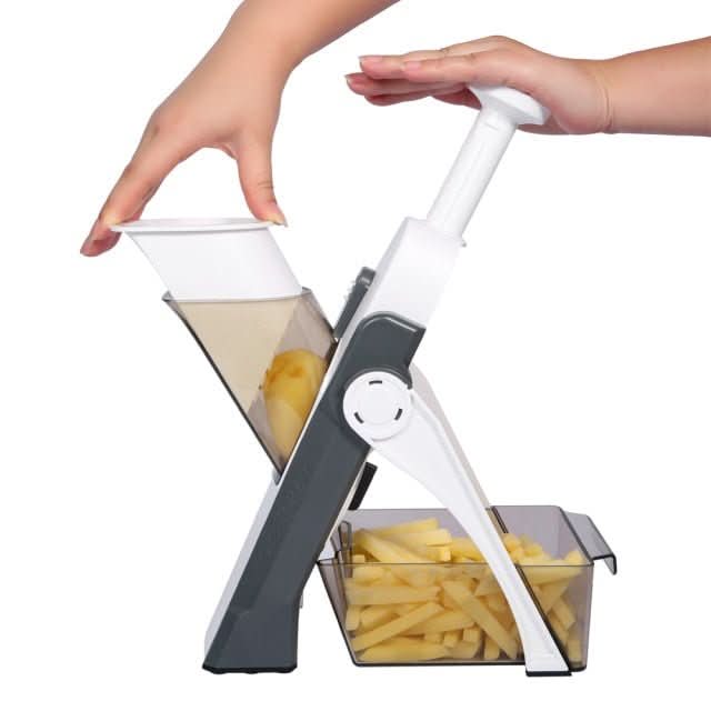 SLICEPRO – 5-in-1 vegetable slicer for effortless preparation