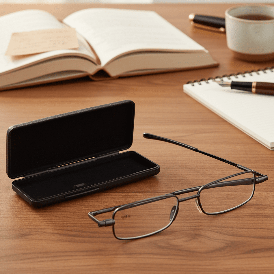 SMARTFOLD – Compact Reading Glasses with Durable 90° Spring Hinge