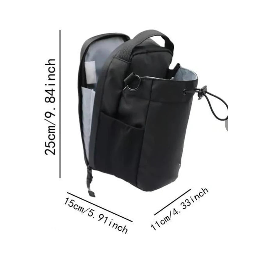 SNAPFLOW – Magnetic Hands-Free Fitness Water Bottle Bag