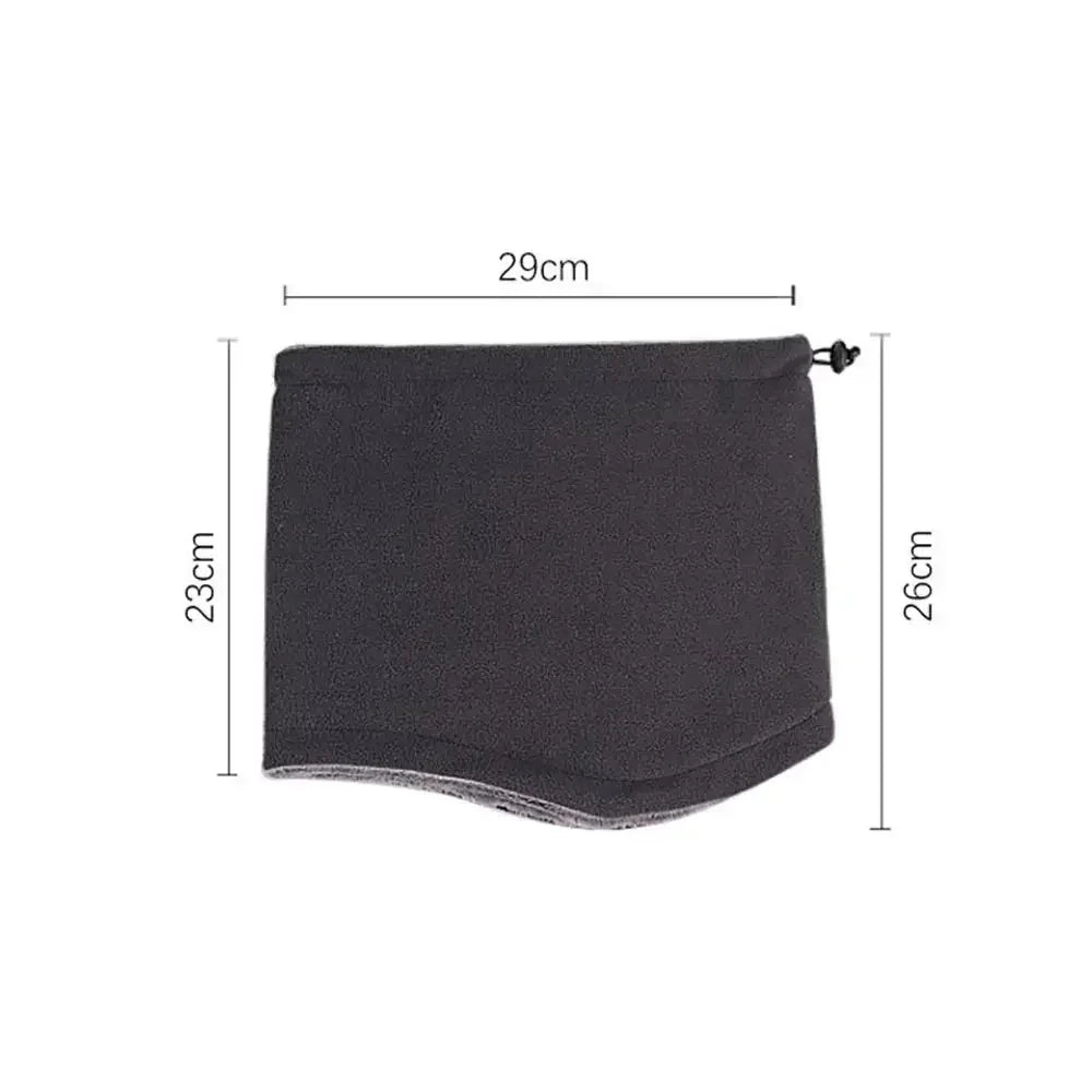 SNOWBAND – Adjustable Winter Neck Gaiter with Fleece Lining for Outdoor Use