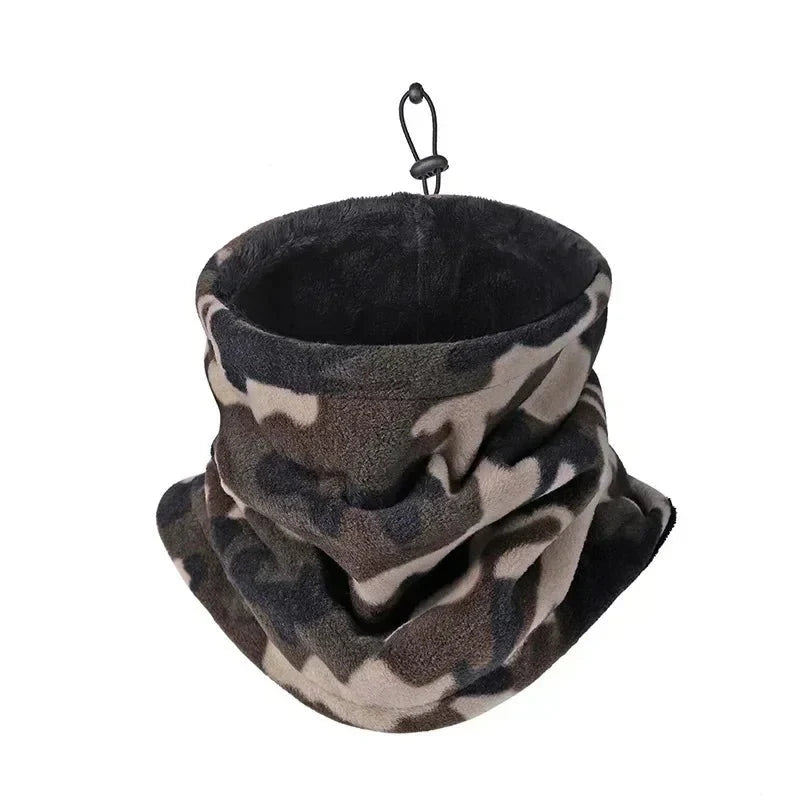 SNOWBAND – Adjustable Winter Neck Gaiter with Fleece Lining for Outdoor Use