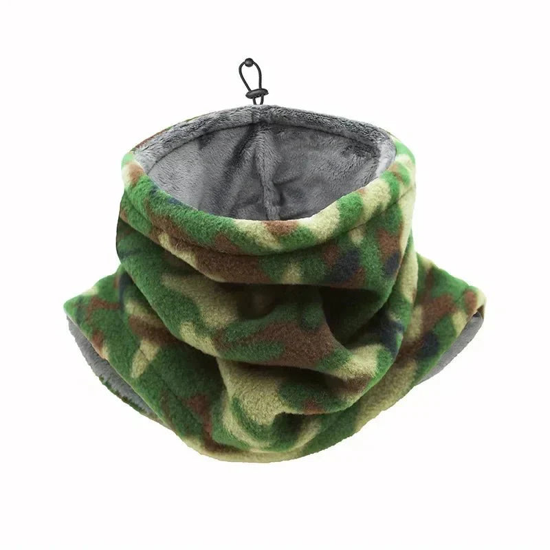 SNOWBAND – Adjustable Winter Neck Gaiter with Fleece Lining for Outdoor Use