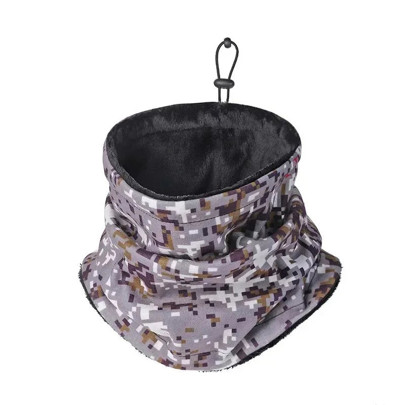 SNOWBAND – Adjustable Winter Neck Gaiter with Fleece Lining for Outdoor Use