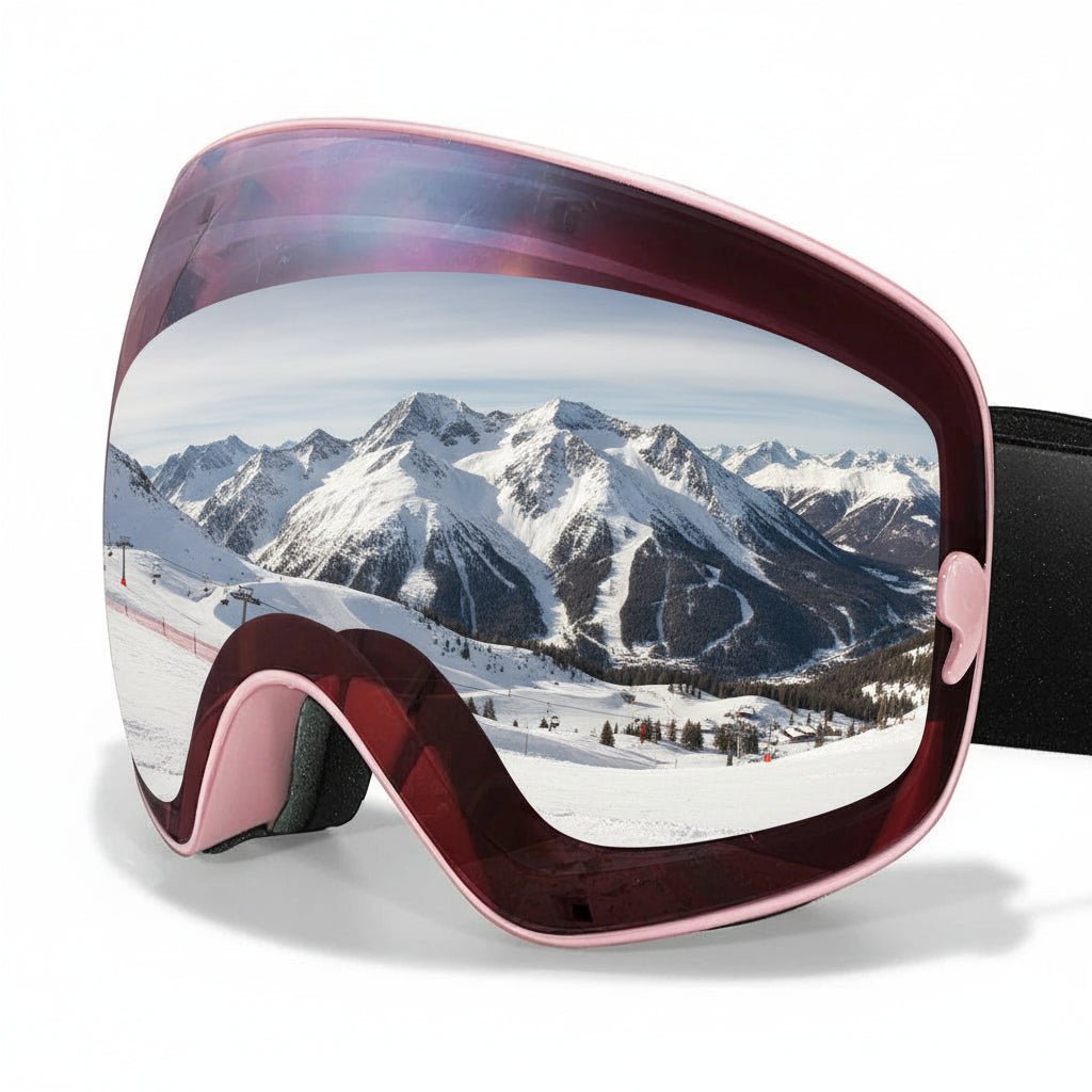 SNOWSIGHT PRO – Premium Anti-Fog Ski Goggles with UV400 Protection & Night Vision Lens