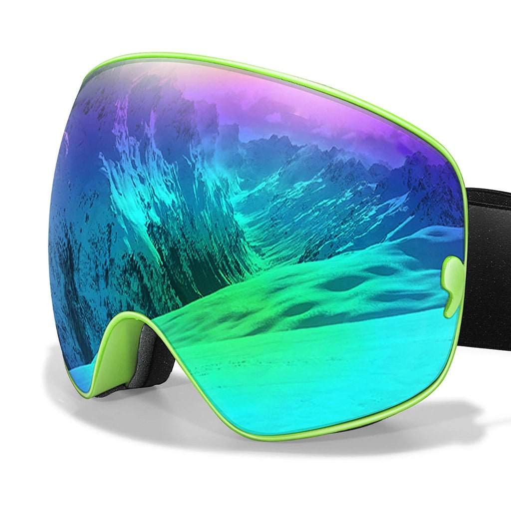 SNOWSIGHT PRO – Premium Anti-Fog Ski Goggles with UV400 Protection & Night Vision Lens
