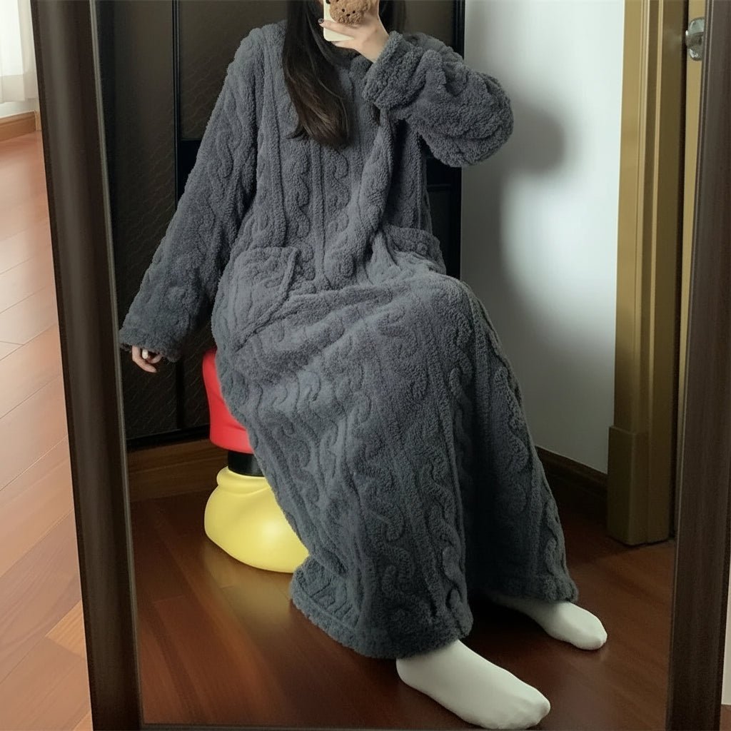 SOFTEMBER – Cozy Winter Nightdress Crafted from Cotton Flannel