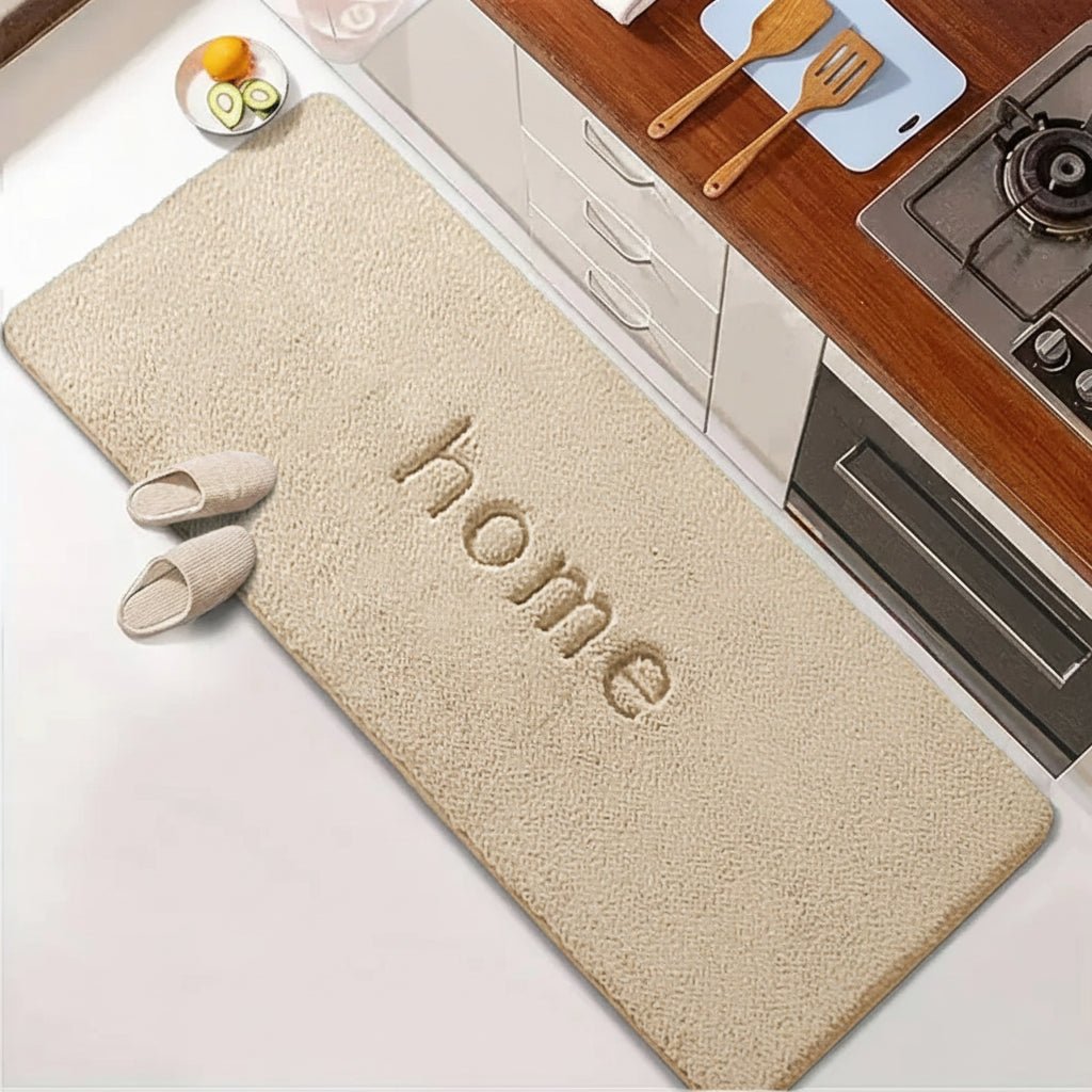 SOFTSTEP – Non-Slip Absorbent Flannel Mat for Everyday Home Use
