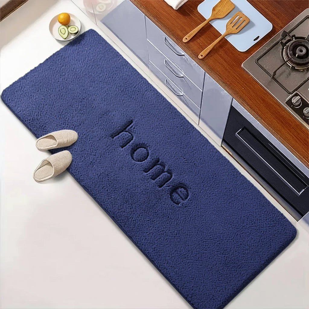 SOFTSTEP – Non-Slip Absorbent Flannel Mat for Everyday Home Use