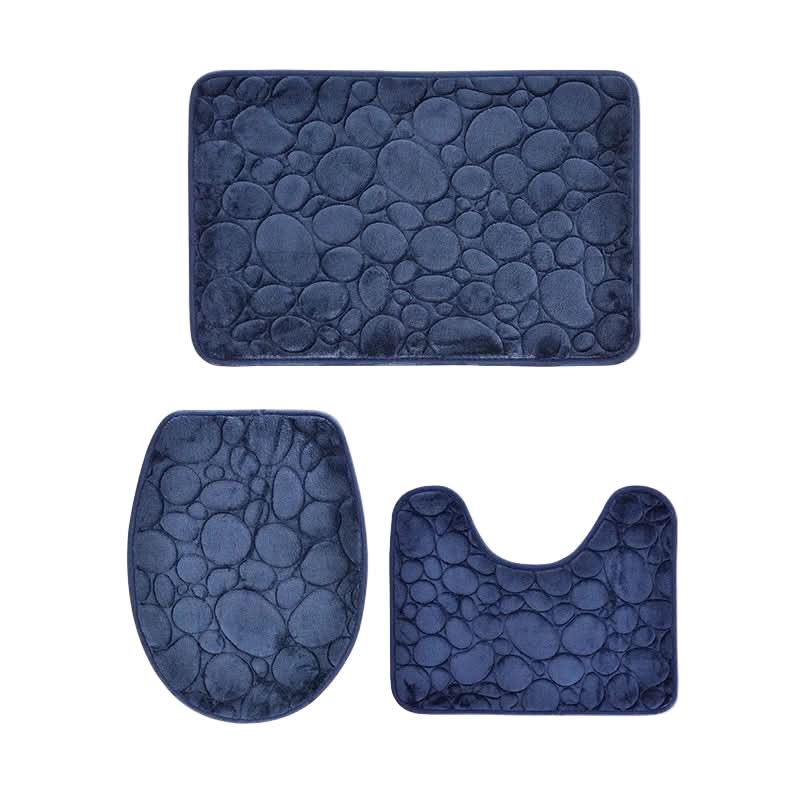 Softura – 3-Piece Non-Slip Bathroom Mat Set with Comfort & Style