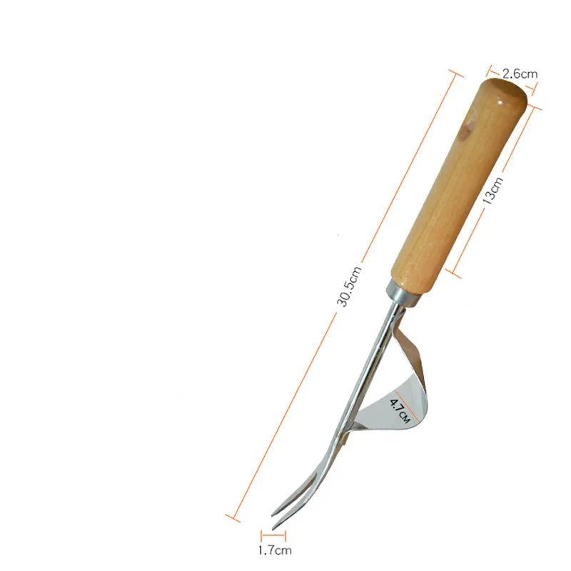 SOILAX – Dual-Purpose Carbon Steel Weeding Hoe Tool