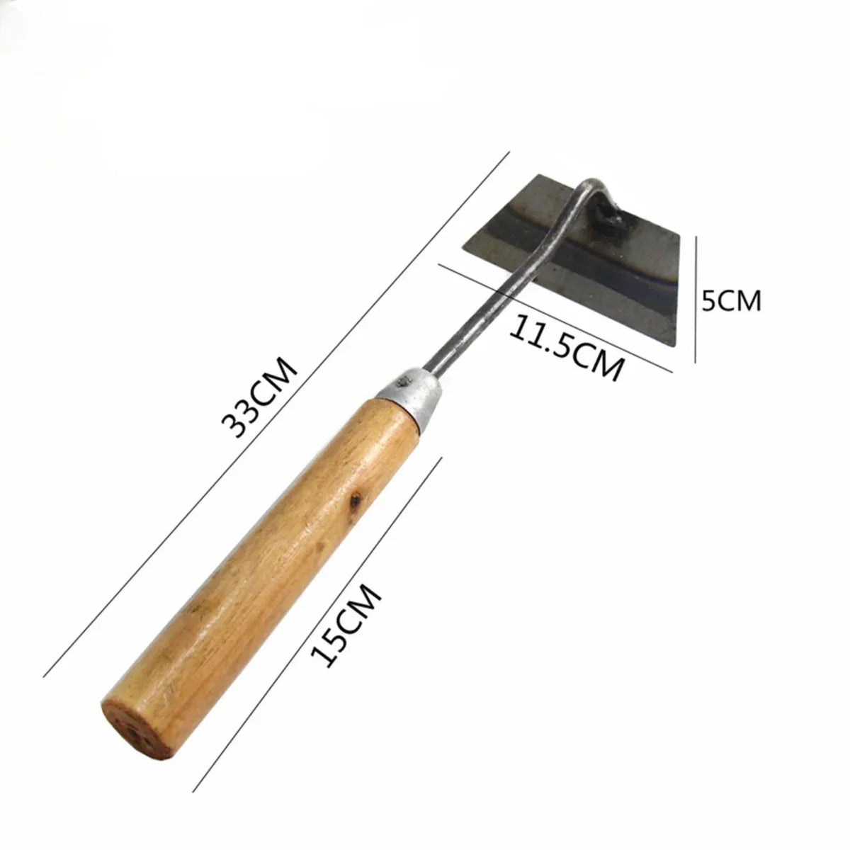 SOILAX – Dual-Purpose Carbon Steel Weeding Hoe Tool