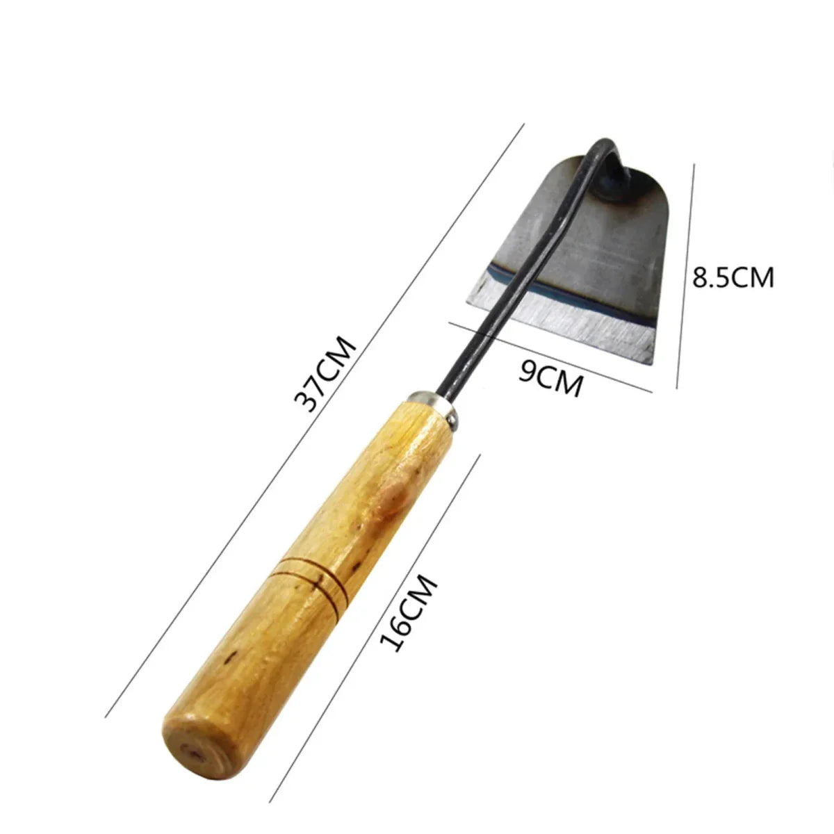 SOILAX – Dual-Purpose Carbon Steel Weeding Hoe Tool