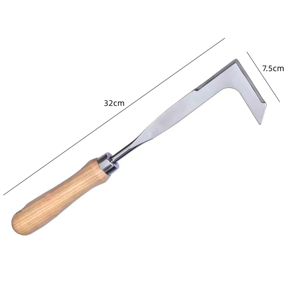 SOILAX – Dual-Purpose Carbon Steel Weeding Hoe Tool