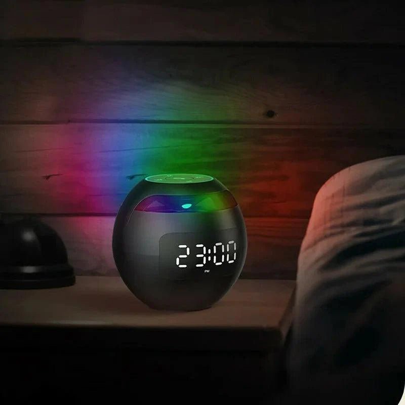 SONORIX – Digital Alarm Clock with Built-In Bluetooth Speaker & Ambient Light