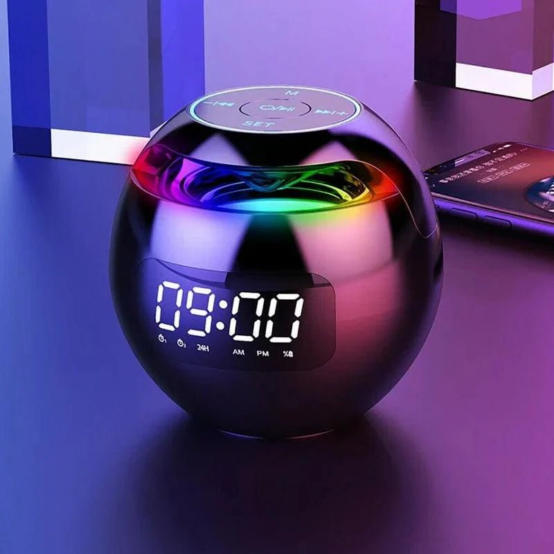 SONORIX – Digital Alarm Clock with Built-In Bluetooth Speaker & Ambient Light