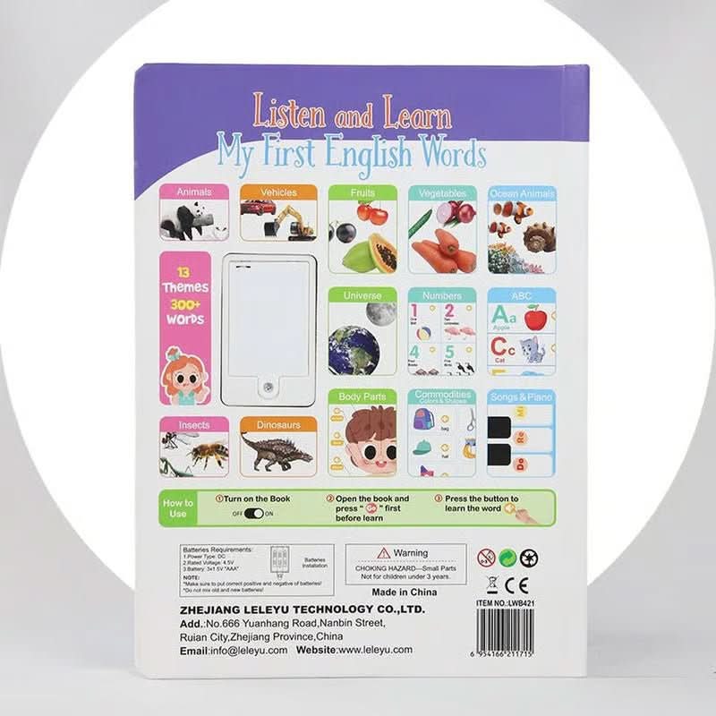 SOUNDJOY – My First English Sound Toy for Toddlers