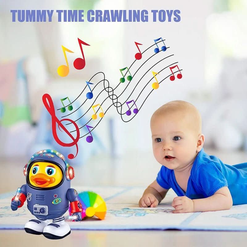 SPACEWADDLE – Dancing Duck Toy for Babies with Lights & Music