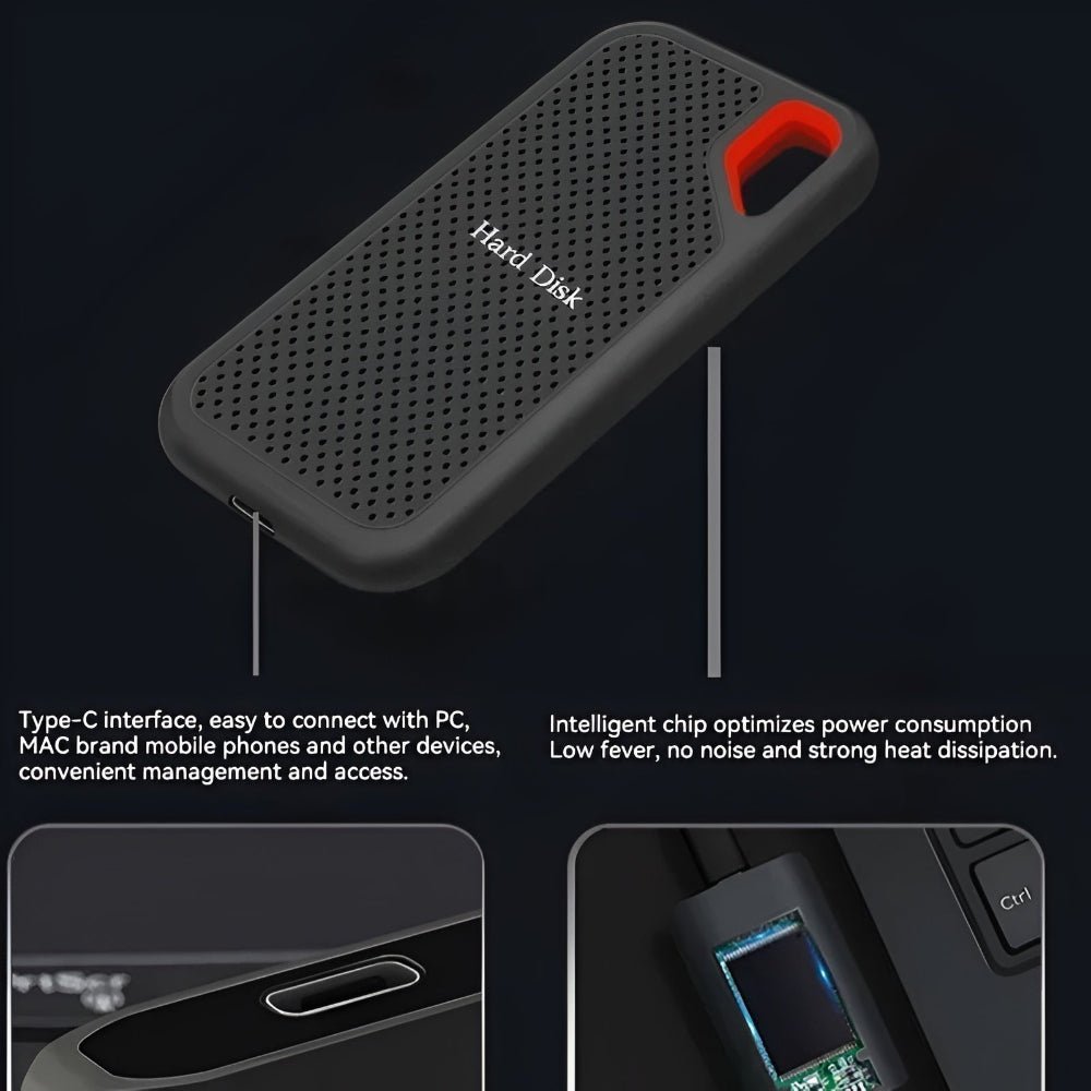 SPEEDVAULT – Portable High-Speed SSD External Drive with 8TB Capacity