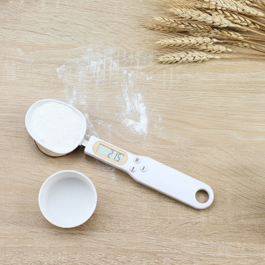SPOONSCALE – Smart Electronic Measuring Spoon for Exact Ingredient Control, Multi-Unit Scale