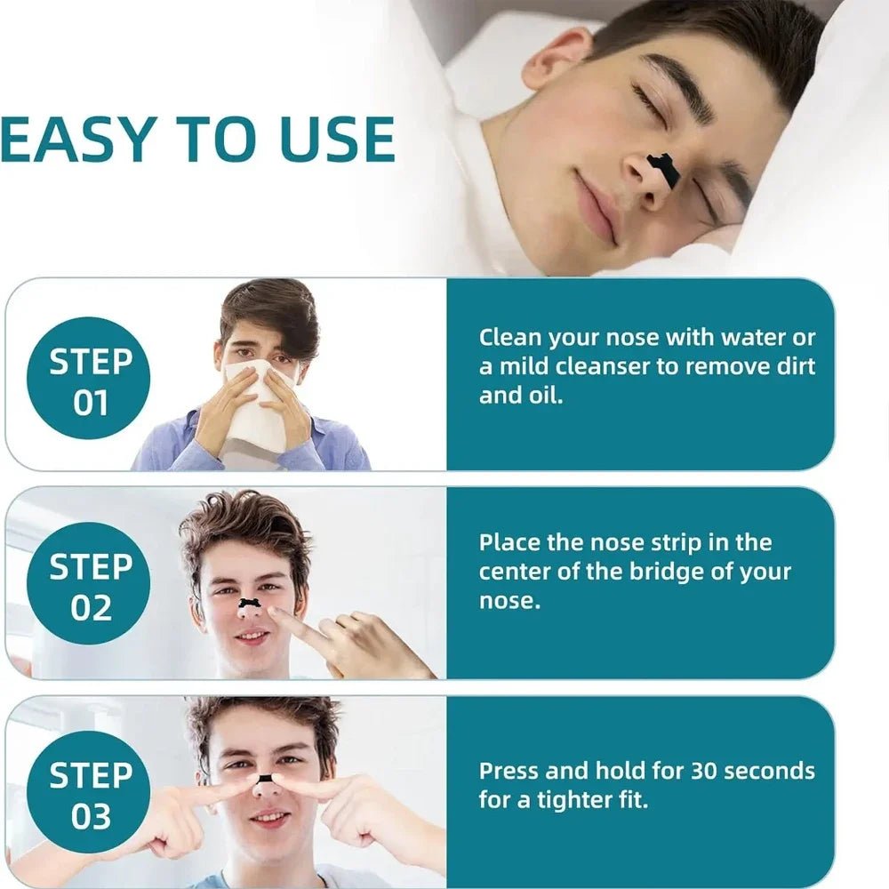 SPORTBREATHE – Nasal Breathing Strips for Enhanced Airflow & Active Performance