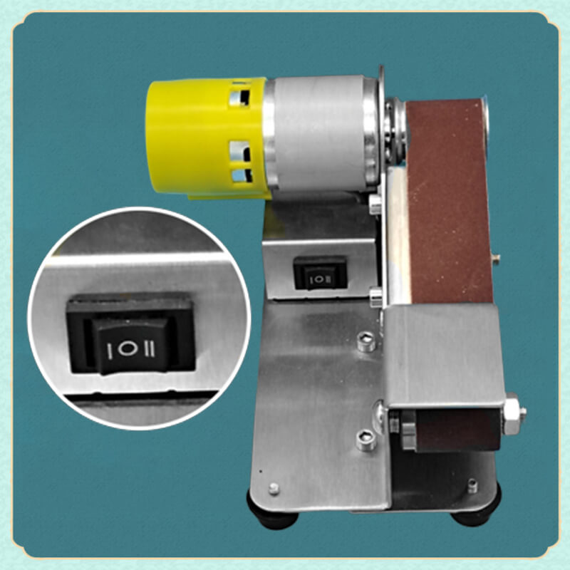 Electric Belt Sander - High-Powered, Cordless Sanding Tool for Woodworking and DIY Projects