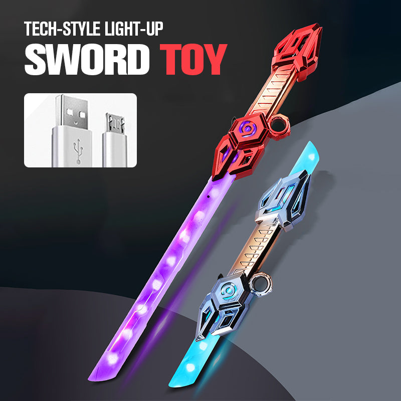 Tech-Style Light-Up Sword Toy
