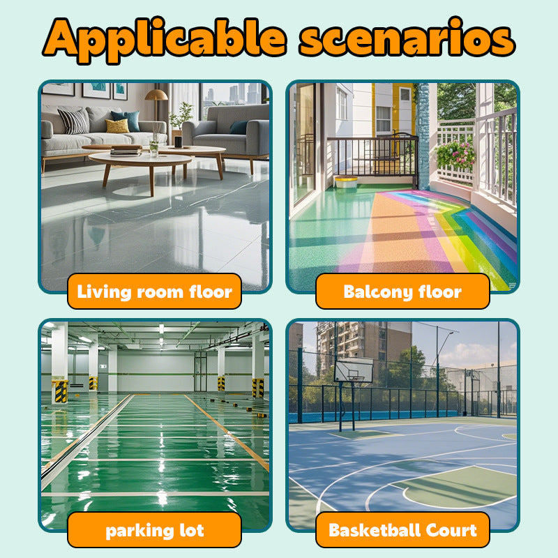 Anti-Slip Wear-Resistant Water-Based Floor Paint