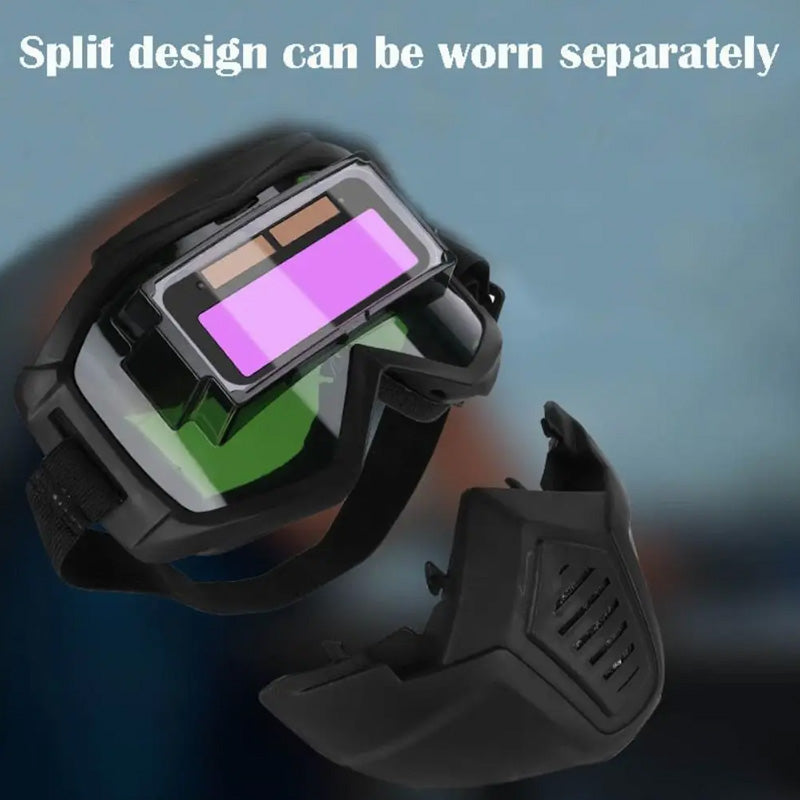 Auto-Darkening Welding Helmet for Eye Safety