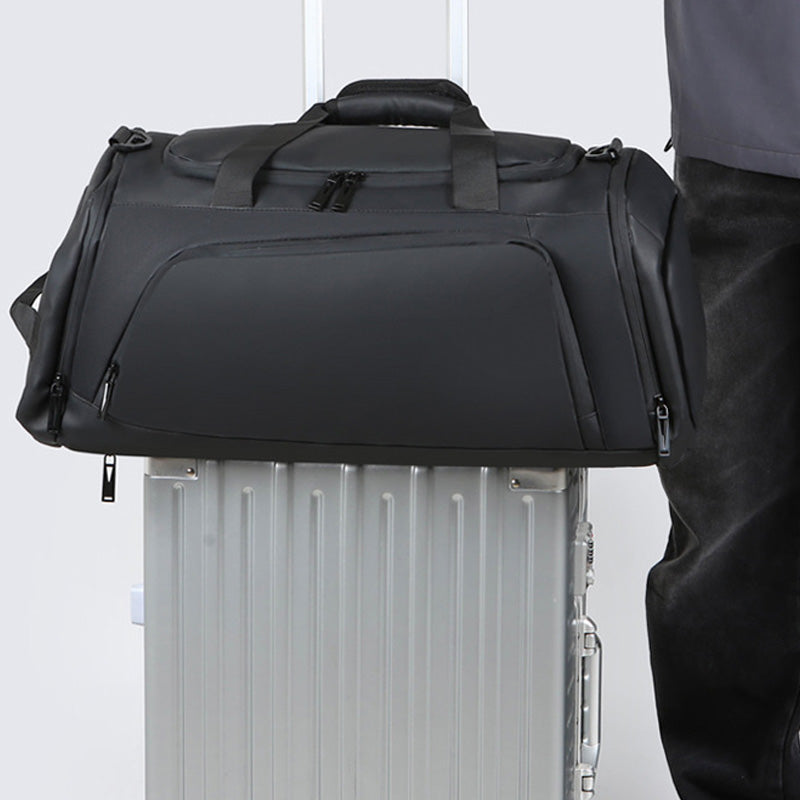 Men's large-capacity business travel shoulder handbag